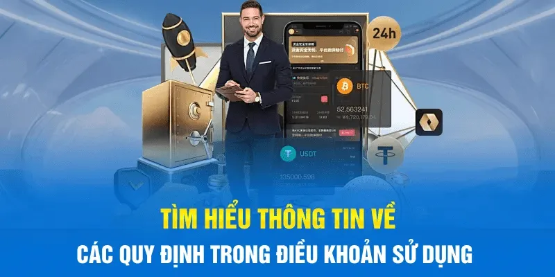 Các mục chính trong điều khoản sử dụng Cakhia